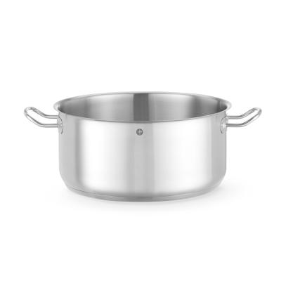 Nízká nádoba na dušení - bez víka, HENDI, Kitchen Line, 11,9L, ⌀320x(H)150mm | 837689